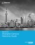 Flight Services Shanghai Campus Welcome Guide