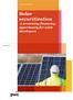 Solar securitization