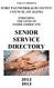 SENIOR SERVICE DIRECTORY