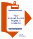 Your Medical Record Rights in Alabama