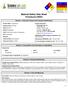 Material Safety Data Sheet