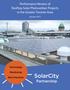 SolarCity Partnership. Performance Review of Rooftop Solar Photovoltaic Projects in the Greater Toronto Area. Technology. Monitoring.
