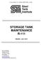 STORAGE TANK MAINTENANCE R-111