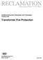 Facilities Instructions, Standards, and Techniques Volume 3-32. Transformer Fire Protection