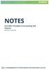 NOTES. ACC1000: Principles of Accounting and Finance. Monash University