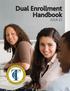 Dual Enrollment Handbook 2014-15