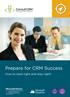 Successful CRM. Delivered. Prepare for CRM Success. Our How to start right and stay right!