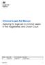 Applying for legal aid in criminal cases in the magistrates and Crown Court