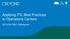 Applying ITIL Best Practices to Operations Centers. 2014 NA SNO Colloquium