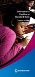 Sekhoama sa Fundisa sa Standard Bank. Polokeho ea thuto tse hodimo