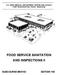 FOOD SERVICE SANITATION AND INSPECTIONS II