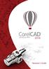 Contents. 1 Introducing CorelCAD 2016... 1. 2 Customer profiles... 3. 3 Key features... 7