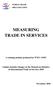MEASURING TRADE IN SERVICES