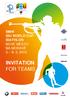 BMW IBU WORLD CUP BIATHLON NOVÉ MĚSTO NA MORAVĚ 5. 8. 2. 2015 INVITATION FOR TEAMS