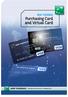 Purchasing Card and Virtual Card