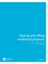 Buying and selling residential property. What you need to know about your tax obligations. www.ird.govt.nz