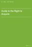 HOUSING CORPORATION. Guide to the Right to Ac quire