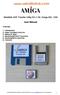 Web8bits ADF Transfer Utility Kit v1.80, Amiga 600, 1200. User MAnual