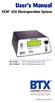 User s Manual ECM 630 Electroporation System