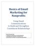 Basics of Email Marketing for Nonprofits