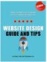 Website Design Guide and Tips (Small Business)