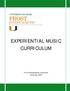 EXPERIENTIAL MUSIC CURRICULUM