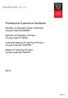 Professional Experience Handbook