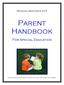 Minnetonka School District #276. Parent Handbook. For Special Education