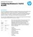 Configuring Windows 8.1 (6293) HL209S