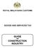 ROYAL MALAYSIAN CUSTOMS GOODS AND SERVICES TAX GUIDE ON CONSTRUCTION INDUSTRY