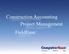 Construction Accounting