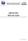 Department of Health Care Services Children s Medical Services Network. CMS Net Web PEDI User Guide