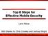 Top 8 Steps for Effective Mobile Security