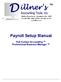 Payroll Setup Manual. Full Contact Accounting Professional Business Manager