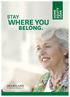 EQUITY LOAN HOME STAY WHERE YOU BELONG. Seniors Finance