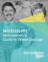 MISSISSIPPI Homeowner s Guide to Water Damage