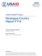 Nicaragua Country Report FY14