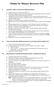 Outline for Disaster Recovery Plan