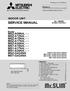 SERVICE MANUAL INDOOR UNIT. No. OB450. Models. Revision D: SPLIT-TYPE AIR CONDITIONERS REVISED EDITION-D