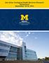 Ann Arbor Urological Health Services Research Symposium September 18-19, 2014