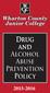 PREVENTION OF DRUG AND ALCOHOL ABUSE REGULATION NO.: 592