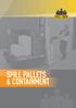 SPILL PALLETS & CONTAINMENT