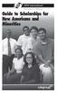 Guide to Scholarships for New Americans and Minorities