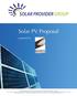 Solar Provider Group LLC, 453 South Spring Street, Suite 804 Los Angeles, CA 90013 Phone: (805) 410-2571 Toll Free: 1 (888) 989-4677 Fax: