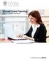 Virtual Event Planning