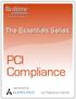 The Essentials Series. PCI Compliance. sponsored by. by Rebecca Herold