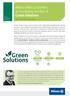 Allianz offers customers an increasing number of Green Solutions
