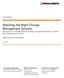 Selecting the Right Change Management Solution Key Factors to Consider When Evaluating Change Management Tools for Your Databases and Teams