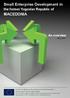 Small Enterprise Development in