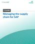 Managing the supply chain for SAP